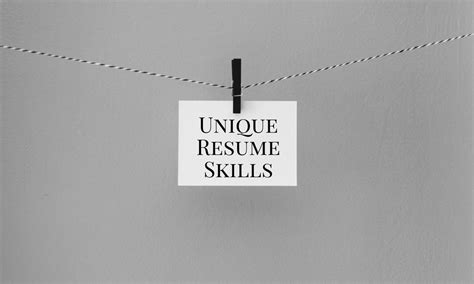 unusual skills|13 Unique Skills for Resumes to Make You Stand Out .